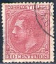 Spain 1879 Personajes 10 CTS Pink & Carmin Edifil 202